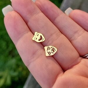 Comedy & Tragedy Drama Club Stud Earrings